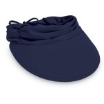 Wallaroo Hat Aqua Visor Navy