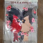 Garden Flag Cardinal Couple