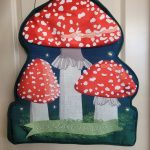 Door Decor Welcome Friends Mushroom Garden Estate