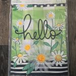 Garden Flag Hello Daisy