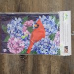 Mailbox Cover Red Cardinal And Hydrangeas