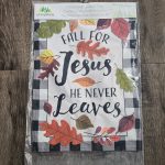 Garden Flag Fall For Jesus