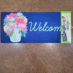 Switch Mat Floral Mason Jar Welcome