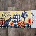 Switch Mat Happy Halloween Black Cat