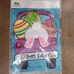 Garden Flag Easter Truck Bunny Bottom
