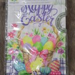 Garden Flag Easter Egg Basket