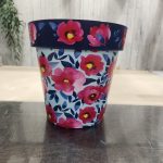 8.5″ Zest Pot Pink Poppies
