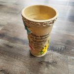 Memorial Butterfly Vase Garden Stake